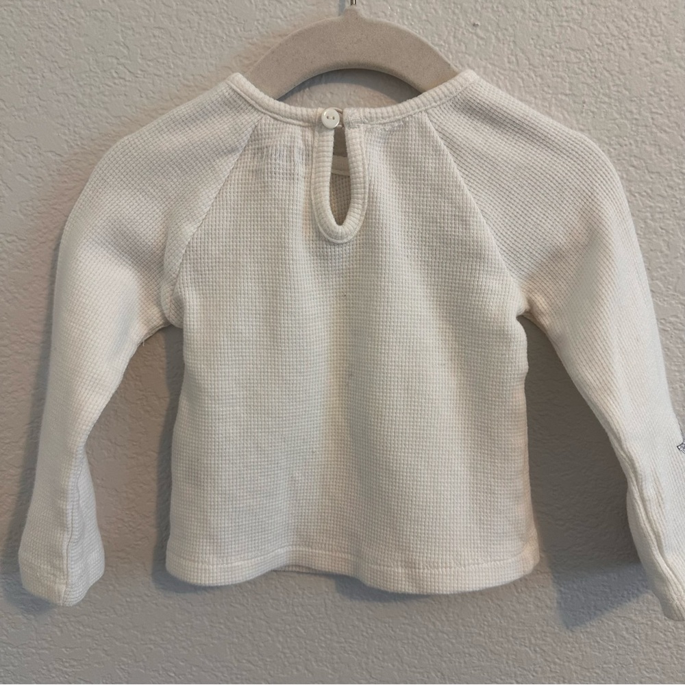 Hudson Baby Gray Vest And A Long Sleeve White T-shirt Set. Size 24 M. - Picture 12 of 16